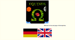 Desktop Screenshot of equinoxomega.net